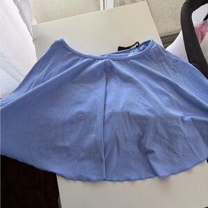 Aritzia Dayflower Blue Butter Tennis Micro Circle Skirt